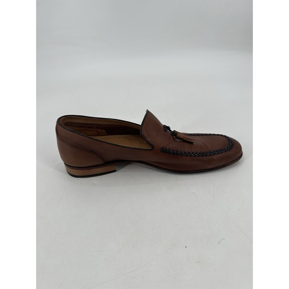 Mezlan Plinio Tassel Loafers Tan Size 10 M Made In Spain - Picture 8 of 10